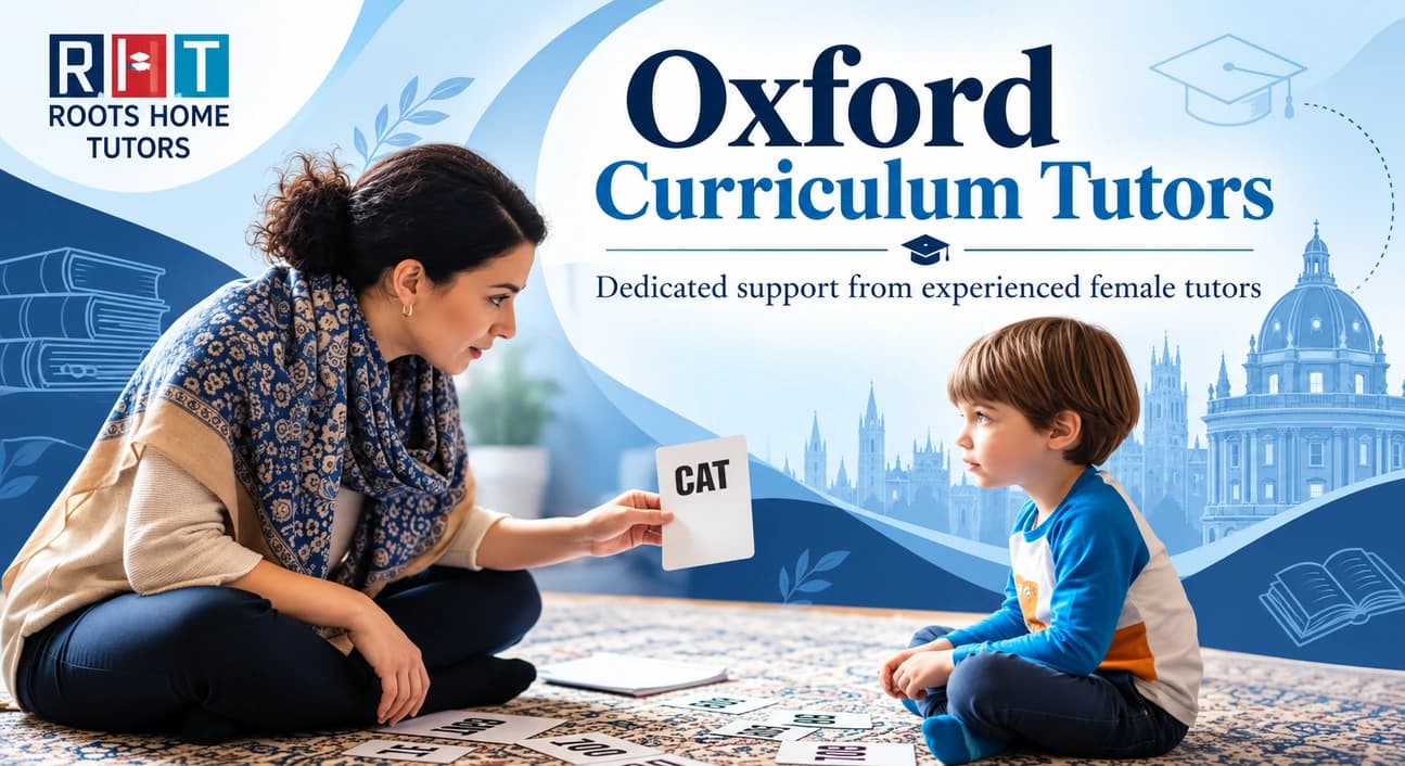 A Roots Home Tutors tutor teaching a student at home in Garden Town Lahore