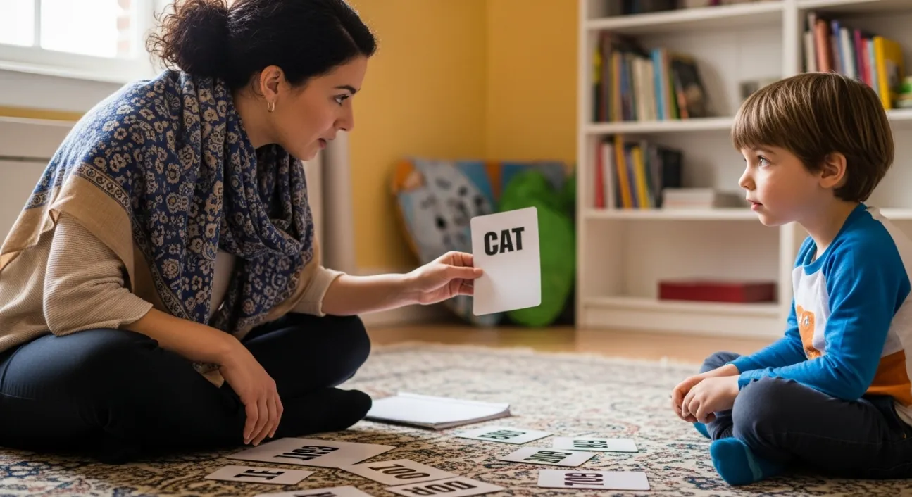 A Roots Home Tutors tutor working one-on-one with a student at home