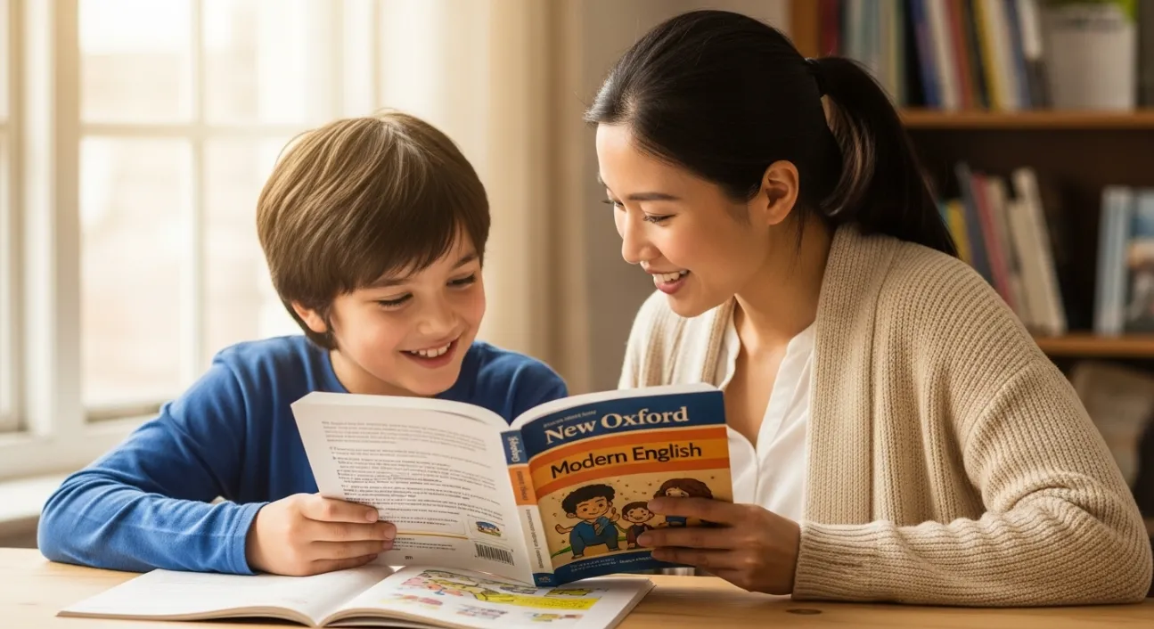 A Roots Home Tutors tutor working one-on-one with a student at home