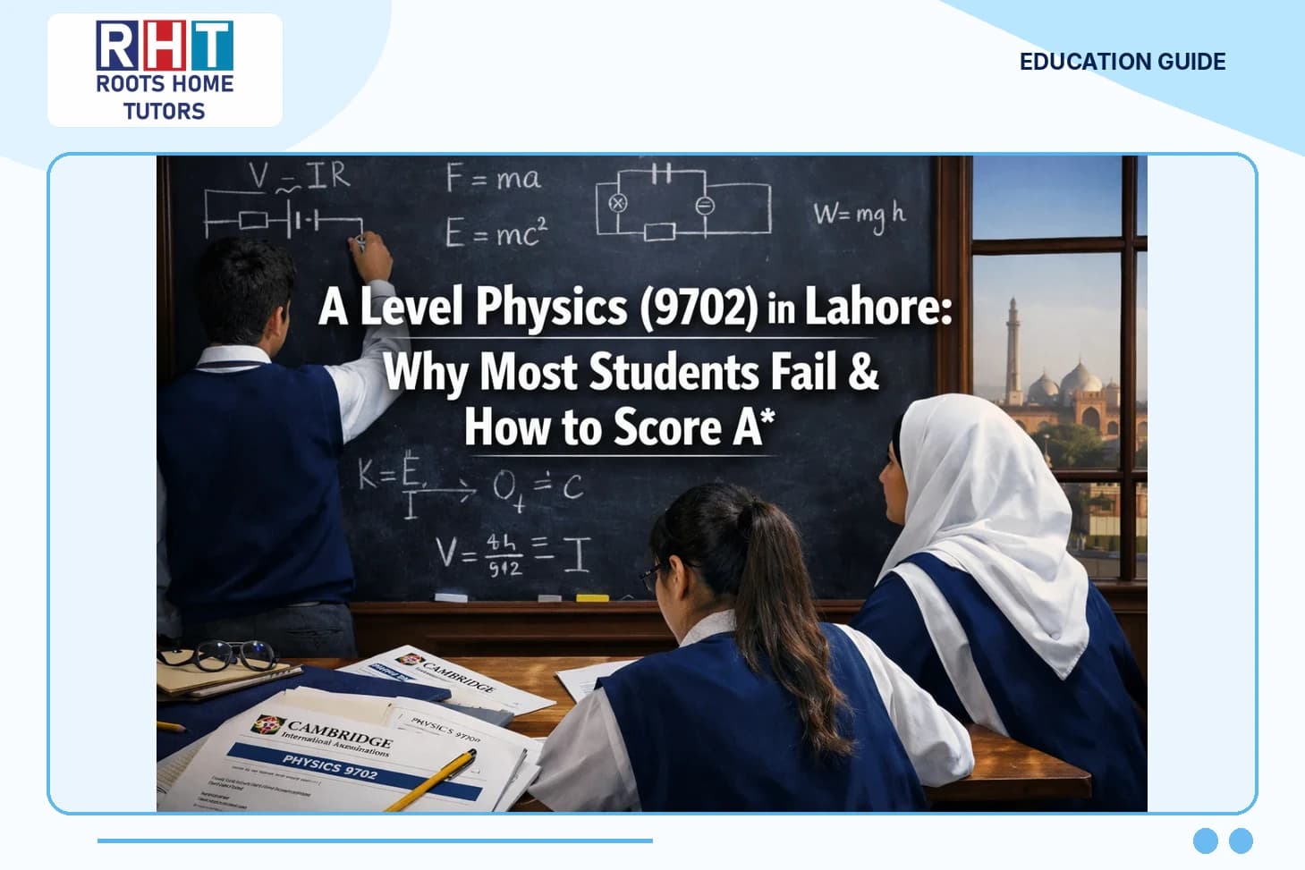 A Level Physics (9702) in Lahore