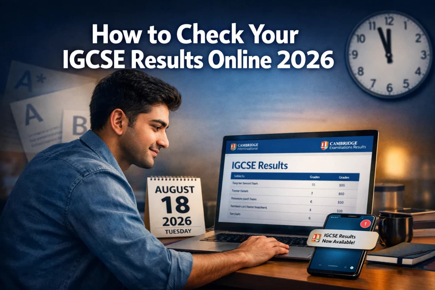 How to Check Your IGCSE Results Online 2026
