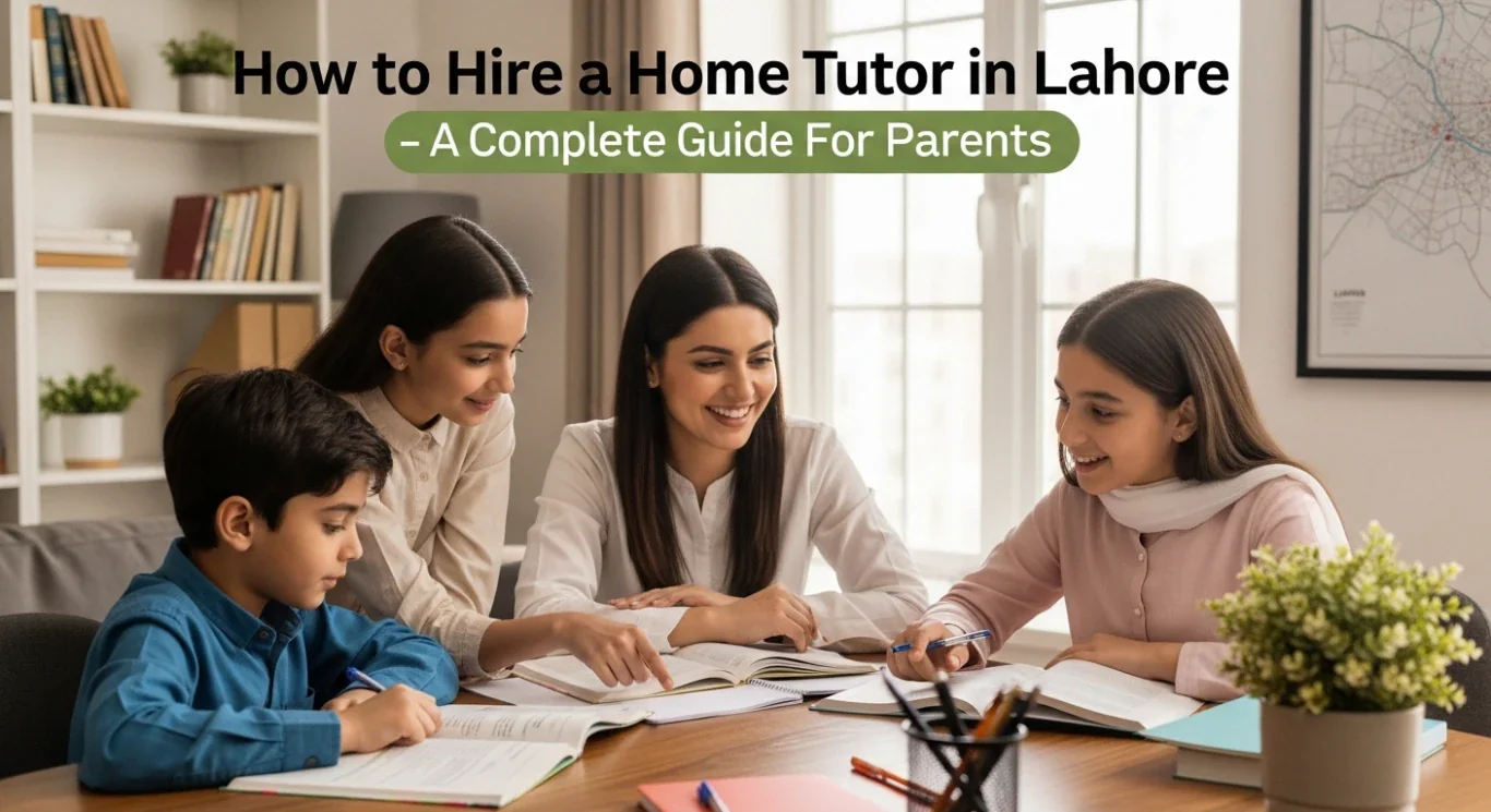 How to Hire a Home Tutor in Lahore – A Complete Guide for Parents