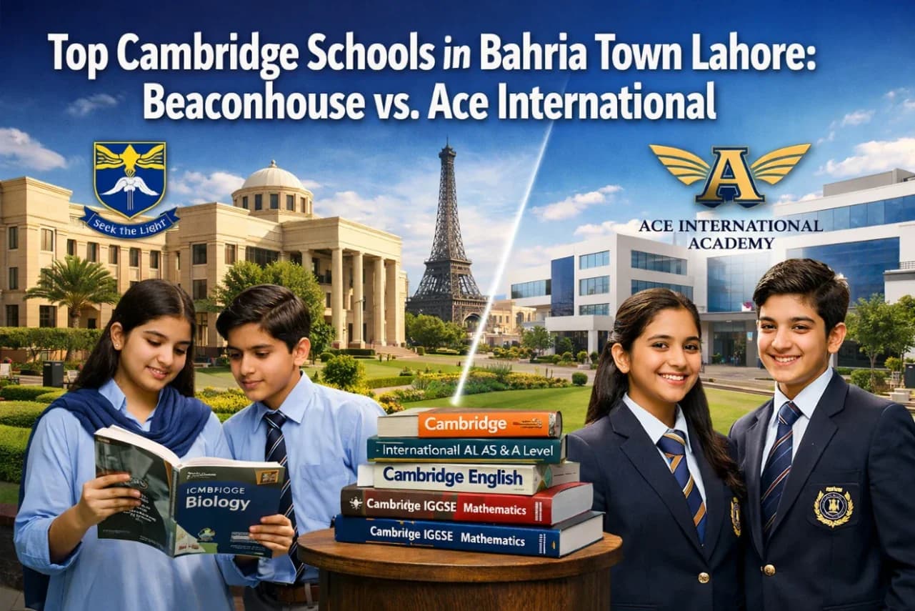 Top Cambridge Schools in Bahria Town Lahore Beaconhouse vs. Ace International