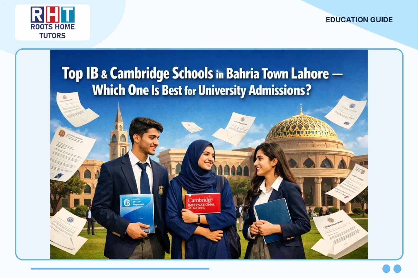 Top IB & Cambridge Schools in Bahria Town Lahore