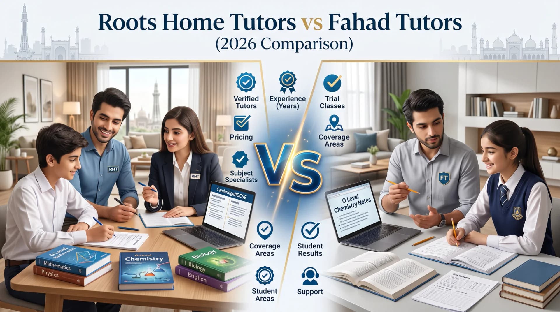 Roots home tutors vs fahad tutor academy