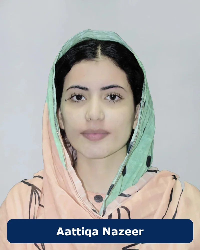 Aattiqa Nazeer, English home tutor in Model Town, Lahore
