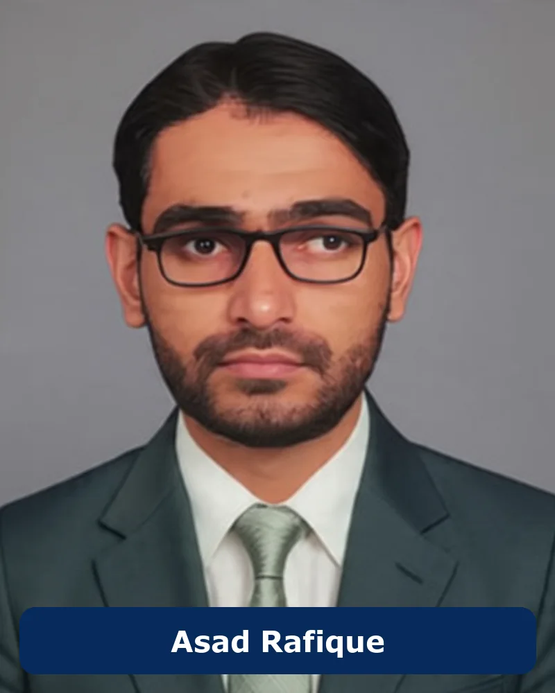 Asad Rafique, mathematics tutor in Faisal Town, Lahore