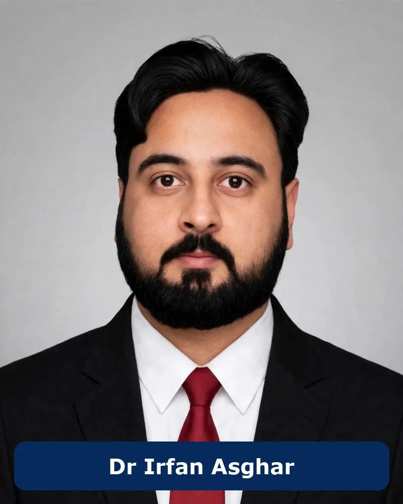 Dr Irfan Asghar, Maths and entry-test home tutor in Township, Lahore