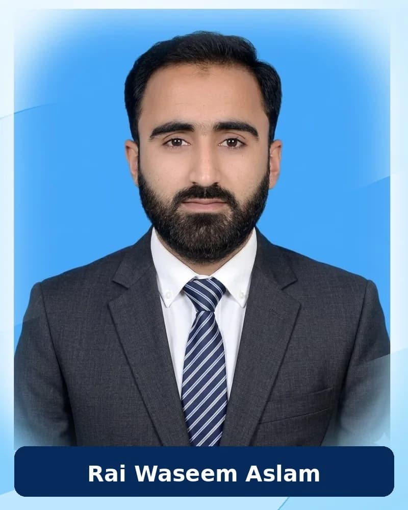 Rai Wasim Aslam, Chemistry home tutor in Walton, Lahore